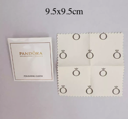 Pandora polishing cloth precious metals polishing cloth 95x95mm