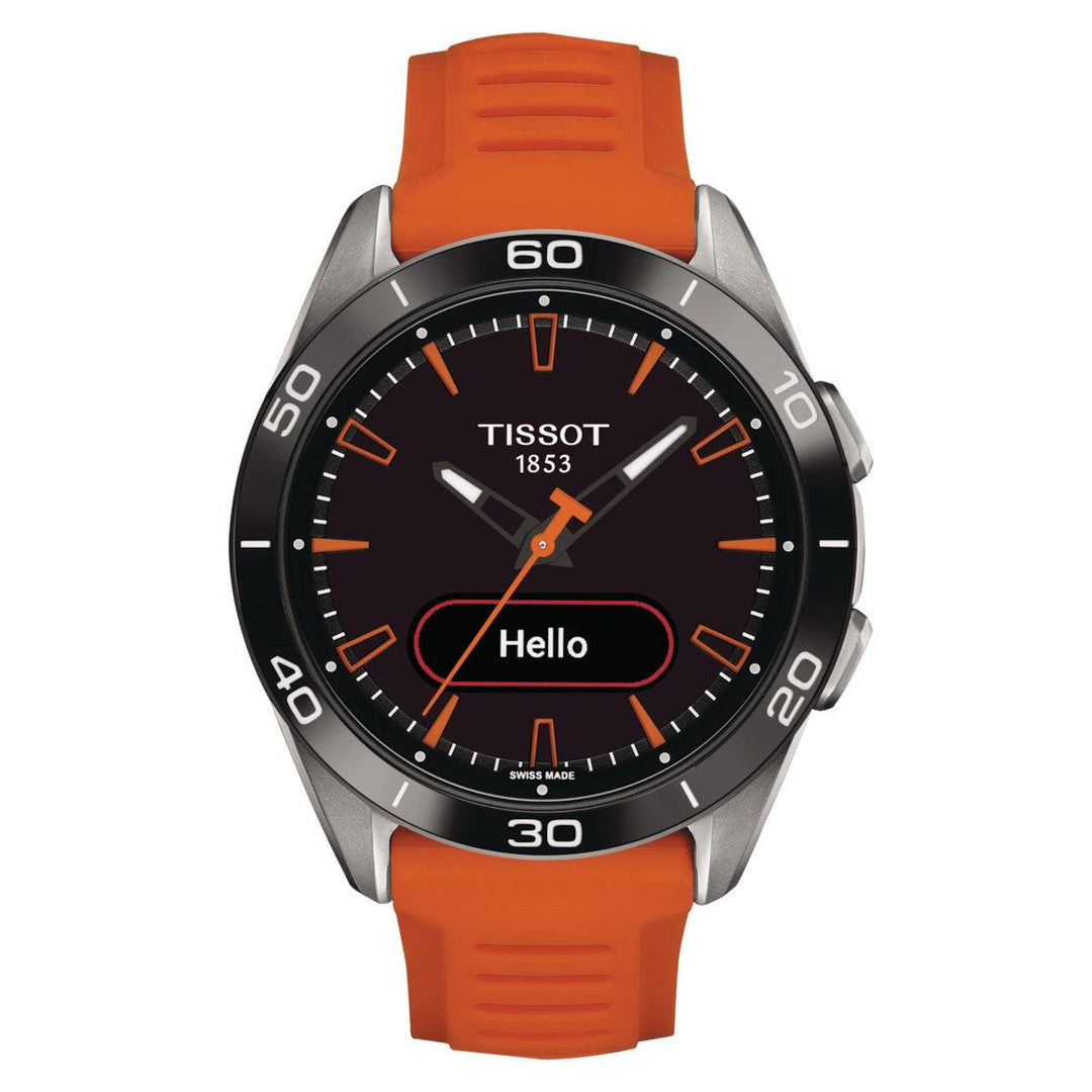 Tissot orologio T-Touch Connect Sport 43,75mm arancione quarzo titanio T153.420.47.051.02 - Capodagli 1937