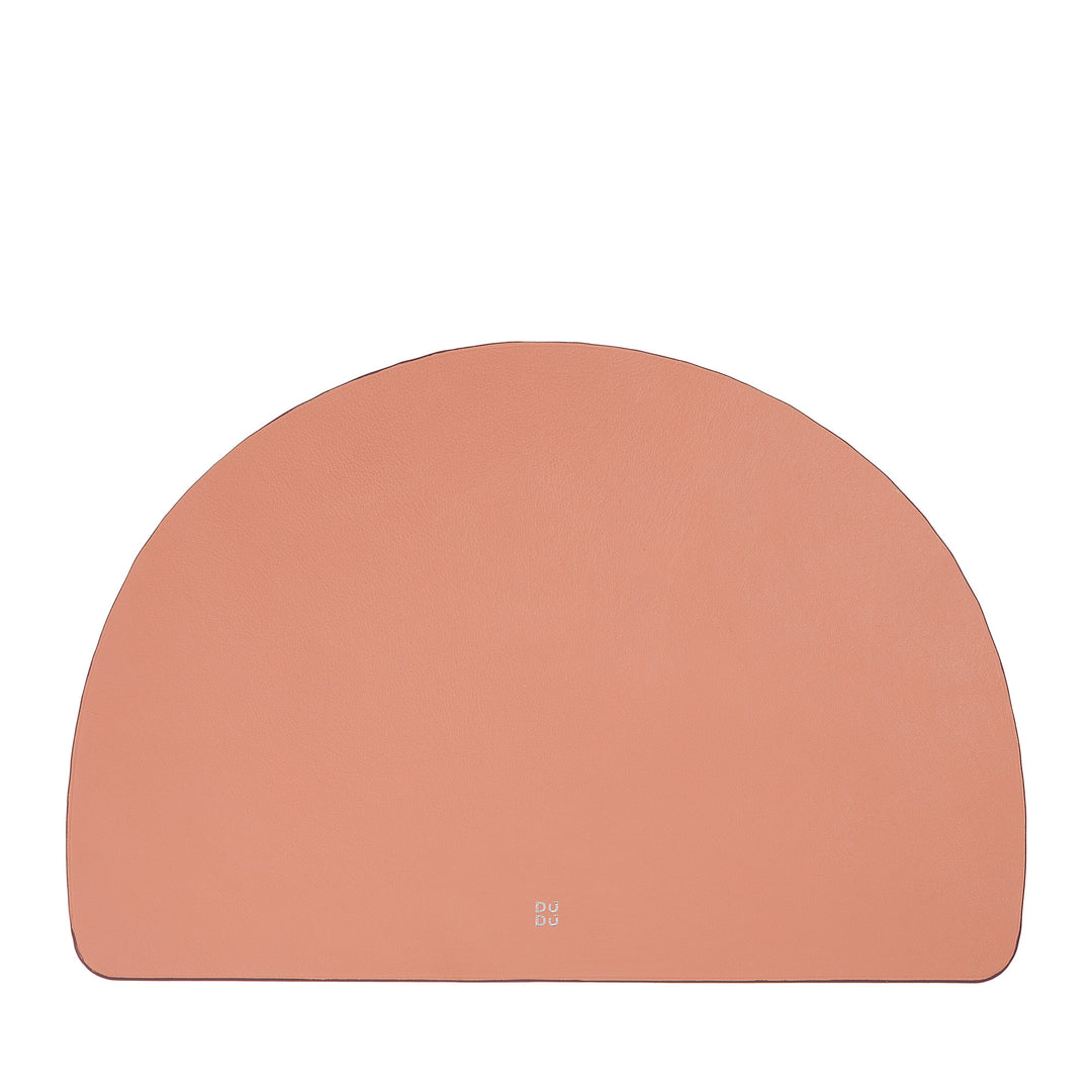 DUDU American Leather Placemat, Breakfast Lunch Placemats, Double Sided, Non-slip, Crescent Moon 44x30 cm, Two-tone