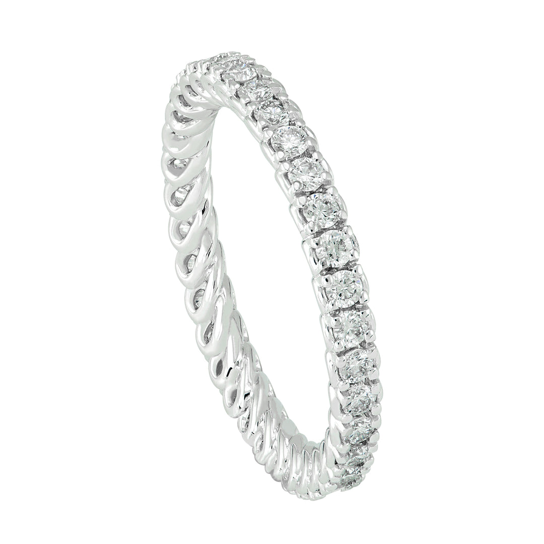 Golay Linear Gyro Fingerring Infinity Love ct. 0,75 AET024075DI-17235110021