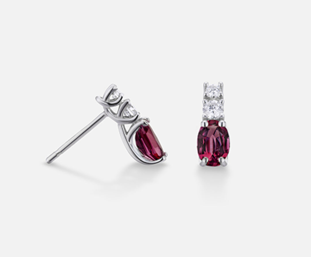 Mikiko or 18k rubino ovale 6x4 ct. 0,80 dia ct.0,20 MO5035O4RBC