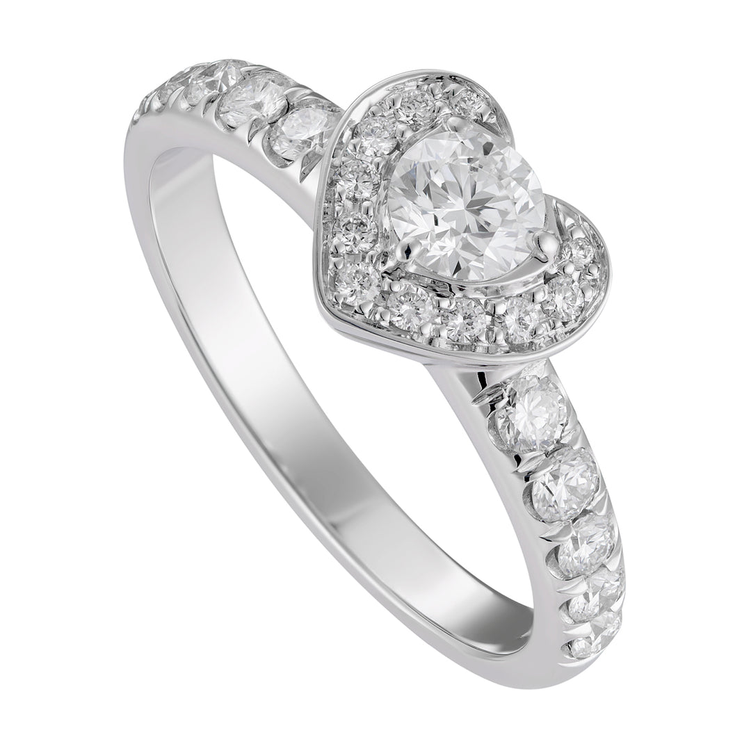 Golay forever heart ring with contour total ct. 0.75 ALV010DI-18130110147