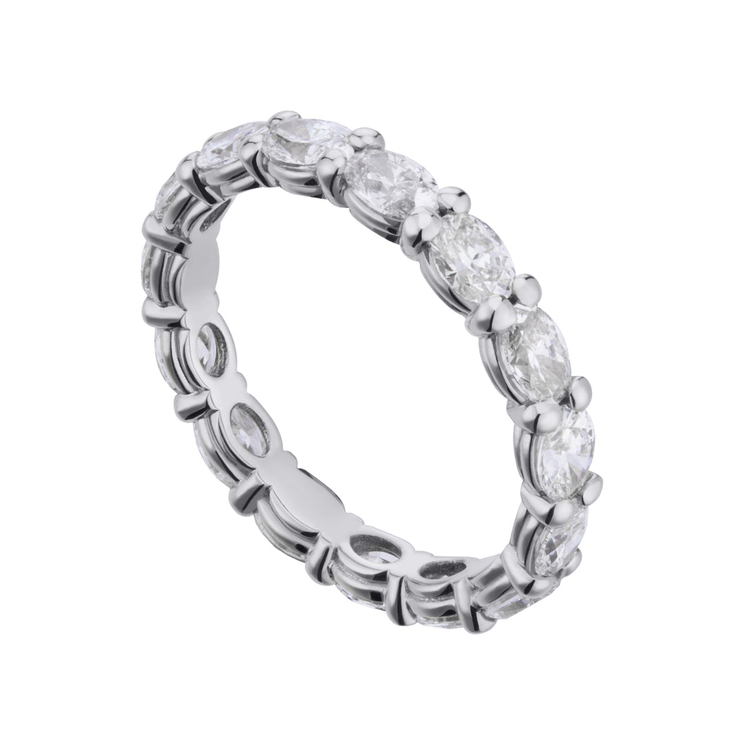 Golay eternity con diamanti ovali pietre da ct 0,25 AET004DI25-22206110015