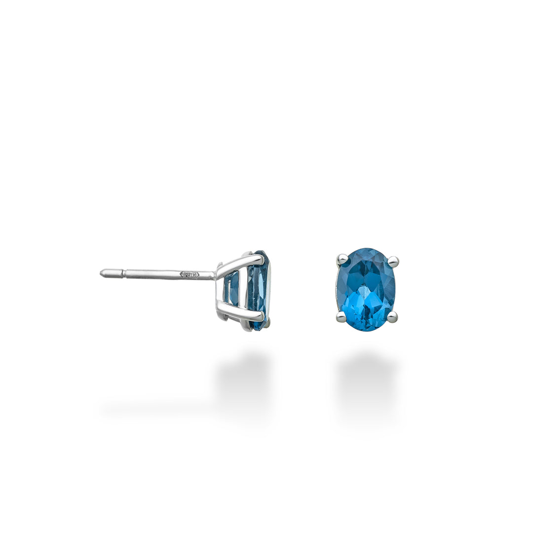Mikiko or 18k topazio blu london ovale 7x5 ct.2,00 MO5121O4TPBL