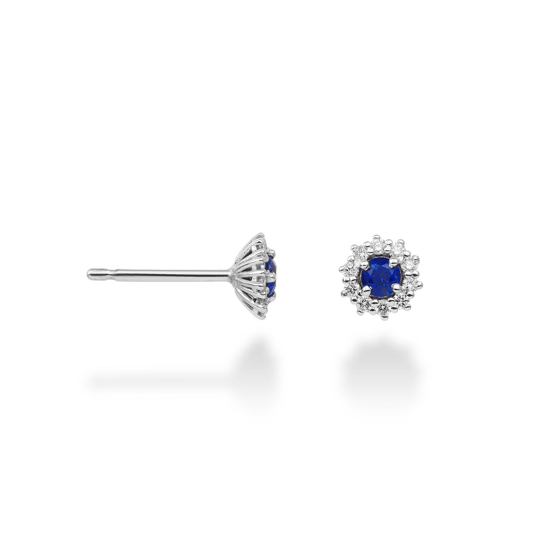 Nihama or 18k sapphire no. ct.0.24 diam. 0.14 ct size 2 NO5067O4ZFN024