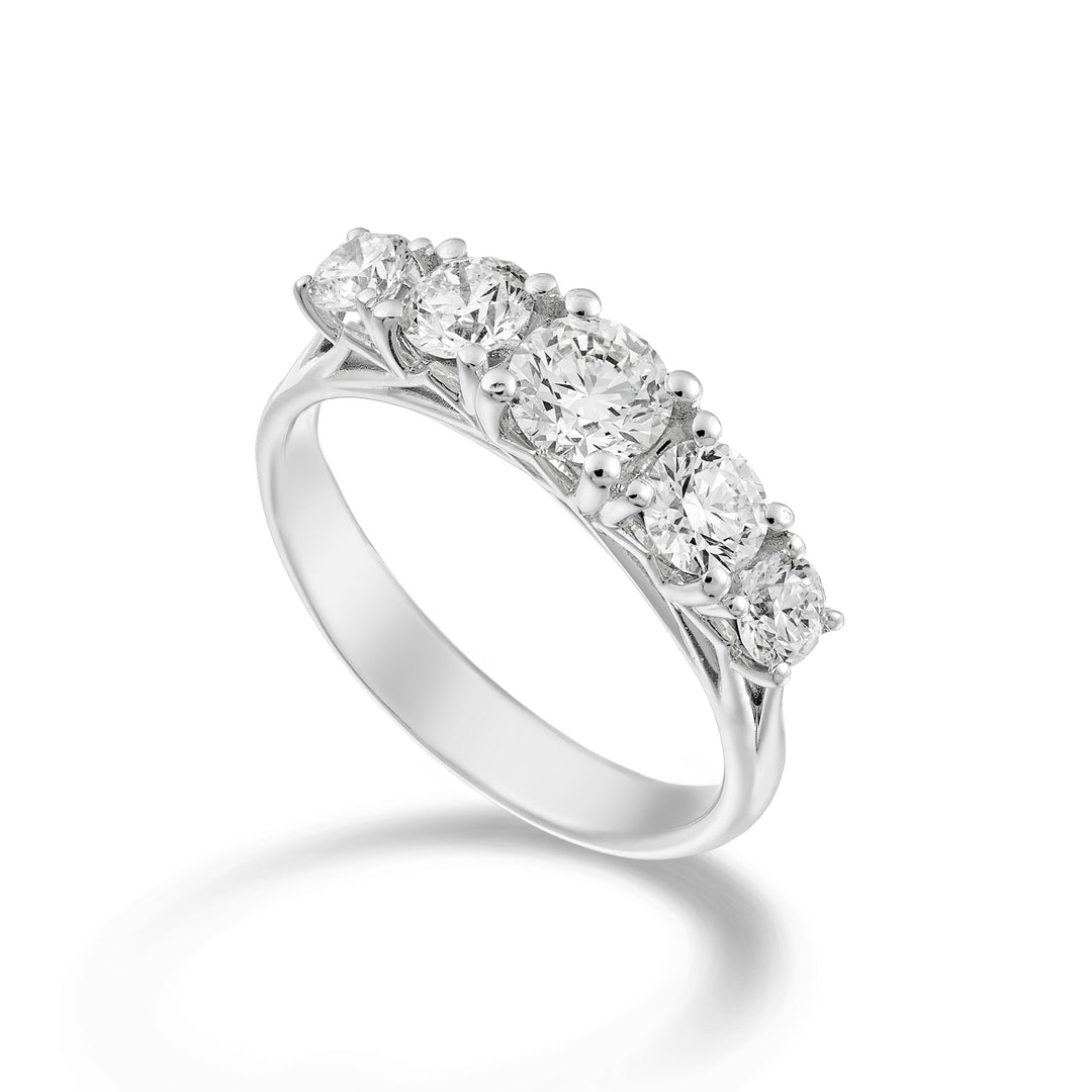Golay Ring Riviera 5 Skalar Cen 0,30ct AR5S400DI092-24143110180