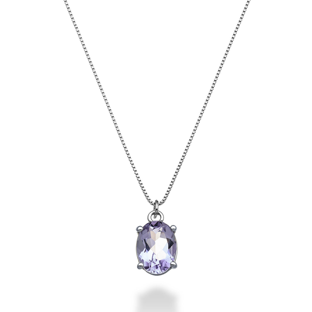 Nihama cl 18k ovaler Amethyst 8x6 ct.1,10 ND5142O4AMET