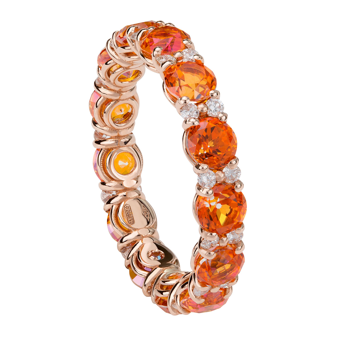 Golay eternity diamanti e topazio poppy AET007250DTPO-18155110094