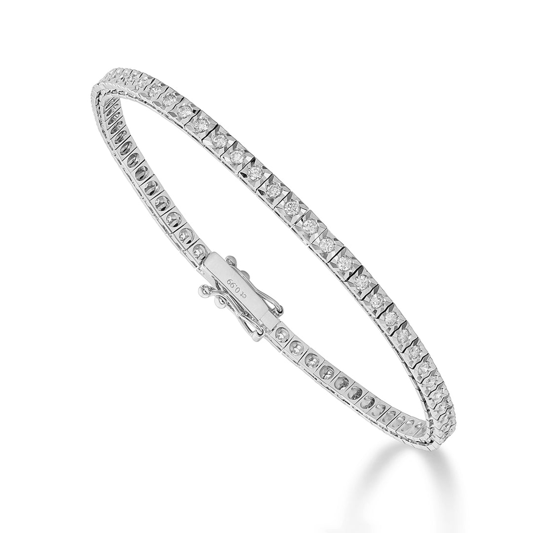 World Diamond Group new star bezel tennis bracelet ct. 1.07 BTQ040100WDI1-23321110111