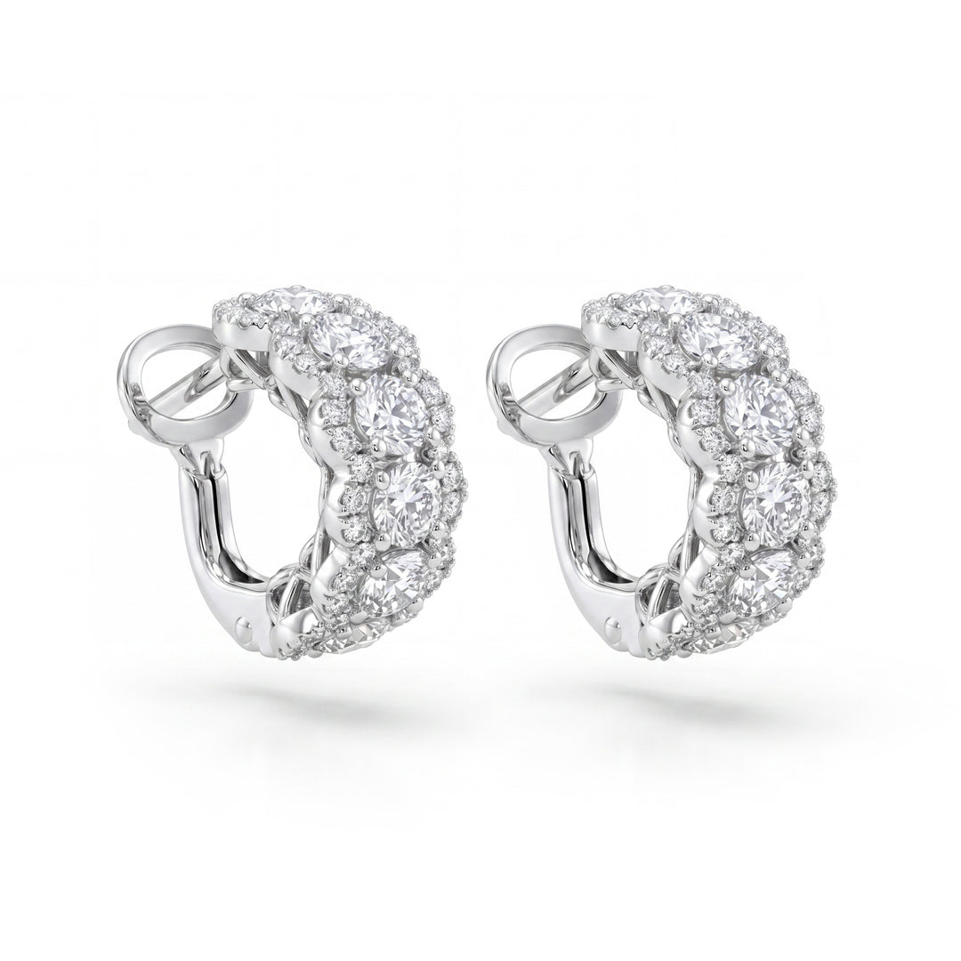 Golay orecchini multipietra con 6 diamanti da 0,11ct OMP877D011B-26175110078