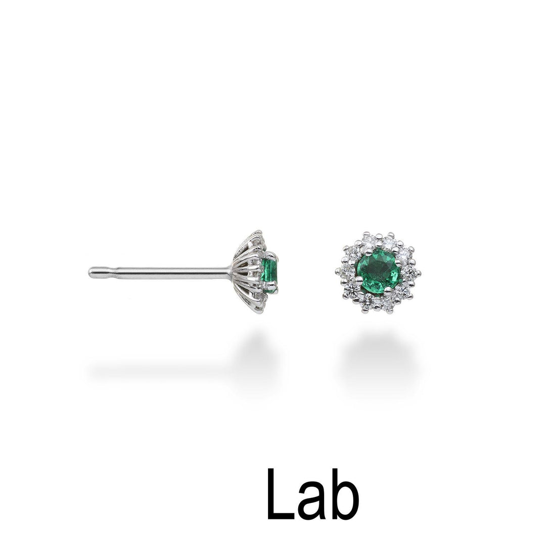 Mikiko ou émeraude 18k ct.0,20 diam. 0,14 ct taille 2 MO5067O4SML020