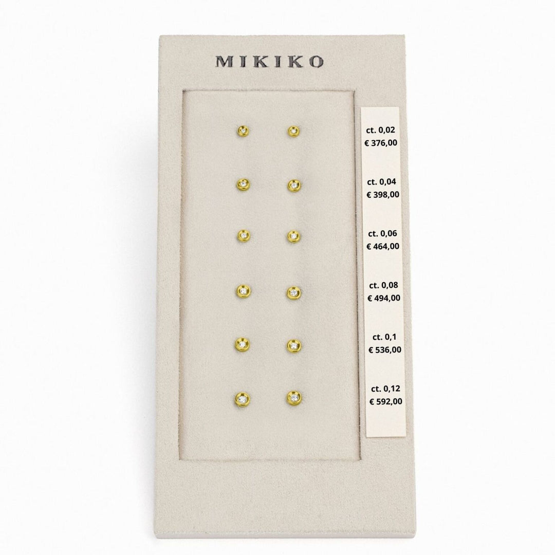 Mikiko-Paket oder o5131 Zwiebel 18kt Gelbgold 0,02-0,04-0,06-0,08-0,10-0,12 M.LIGHTBOX.67-G