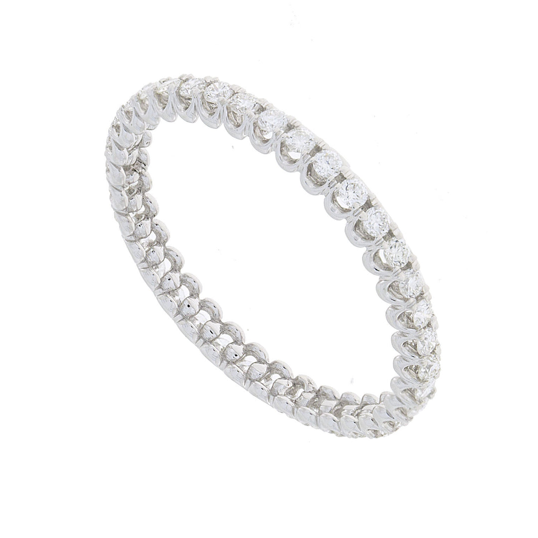 World Diamond Group anello girodito lineare ct. 0,50 ANE3010-55-23209110025