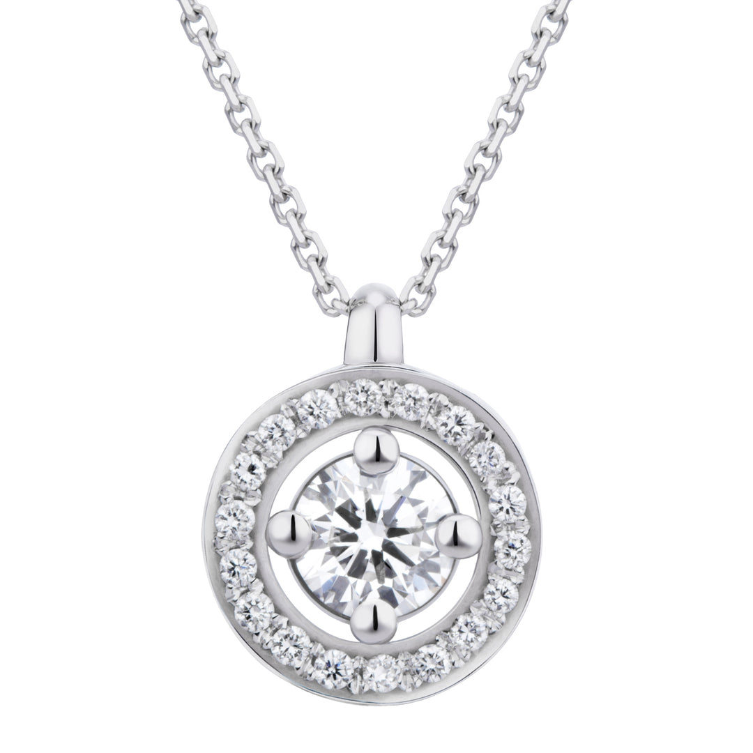 World Diamond Group collana fm p. luce e cerchio incass. cen 0,14-0,20 PCTFM005DI2-20300110027