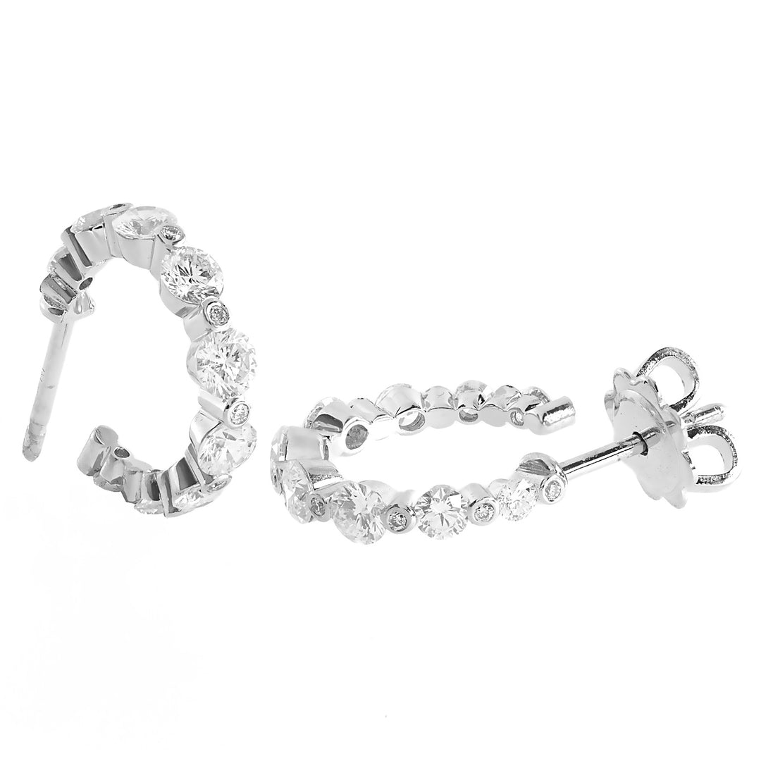 Golay scalar circle earring ct. 1.45 OAB2865-21348110079