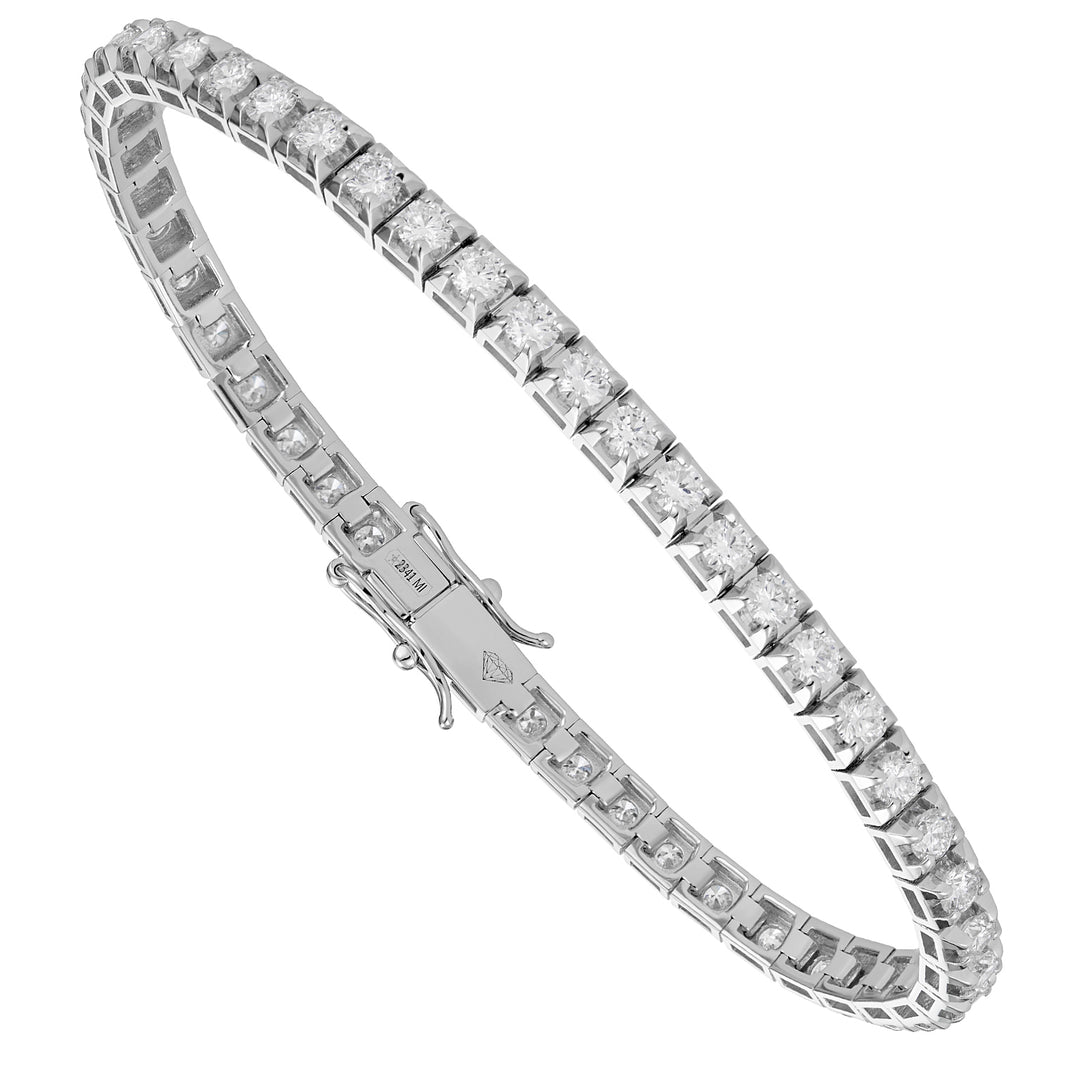 Golay square tennis bracelet 4.35 ct BTQ060DI20-20031110012