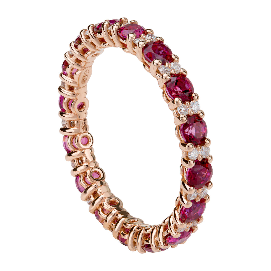 Golay eternity diamanti e topazio blazing red AET007100DIBR-18026110094