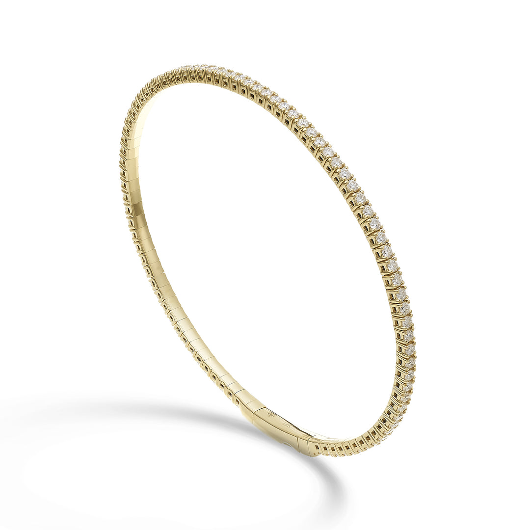 Golay br 18k tennis flex diam. Or jaune 1,57 ct 17 cm GBFLEX002DIO1