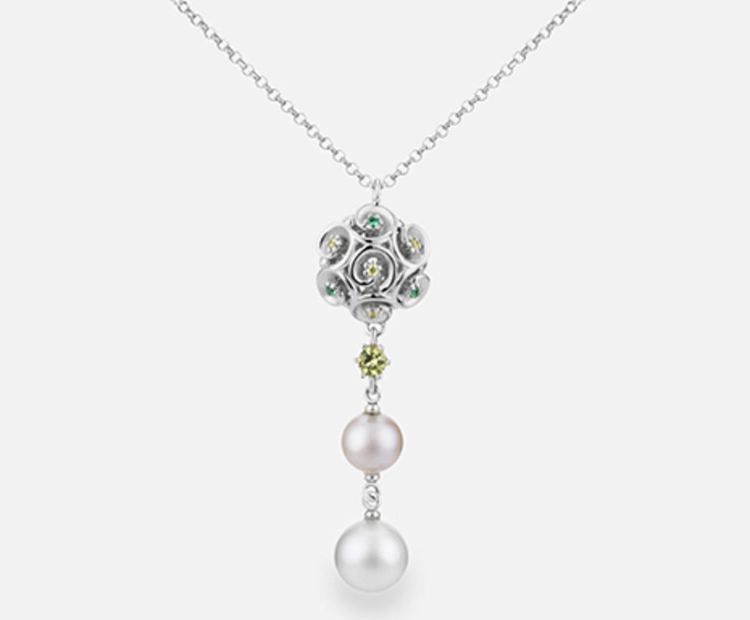 Nihama cl ag925 fw 6,5/7 7,5/8 gemme vert swarovski ND7549A4VERDE00