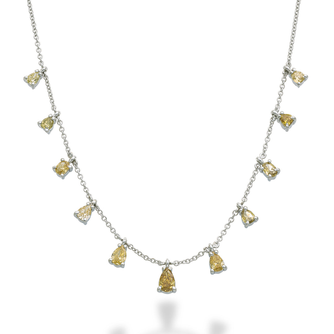 Golay fancy diamond necklace mixed shapes GCL744DFY-25213110006
