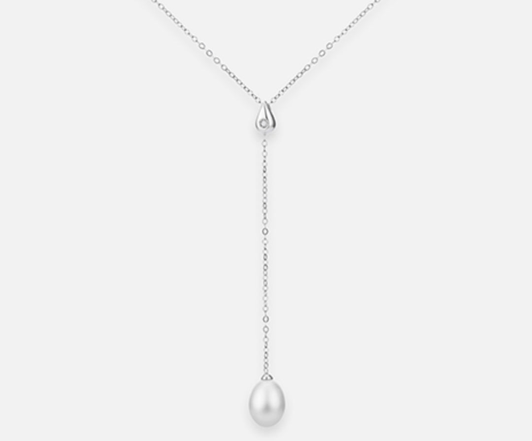Nihama cl 18k fw drop 8,5/9 ct.0,015 ND1018O4FABI085