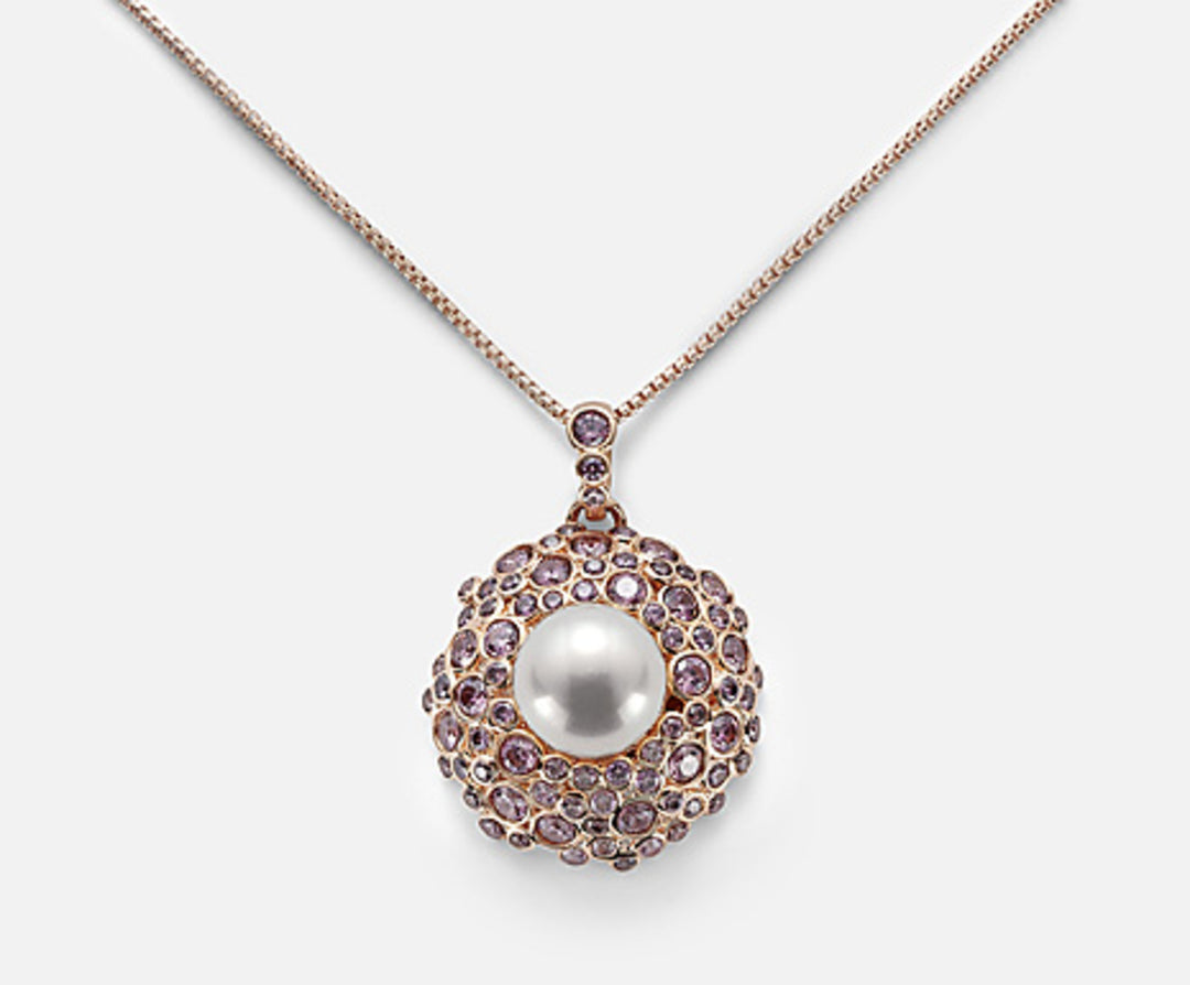 Nihama cl ag925 fw bot 11,5/12 gem swarovski lila 70 cm ND7552A3VIOLA00