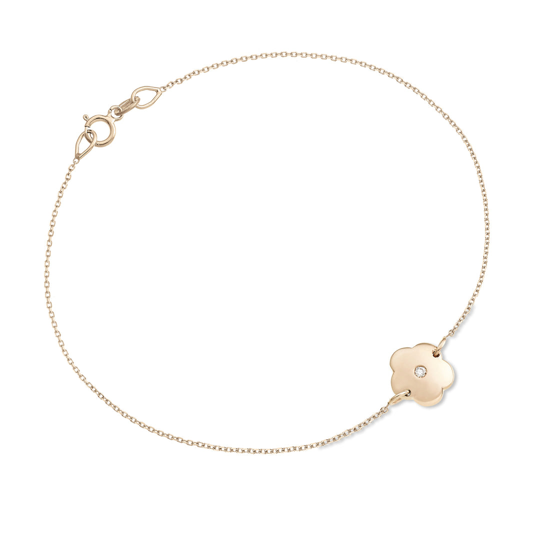 Mikiko br fleur 18 carats 0,01 ct or rose MB5041O3BR001
