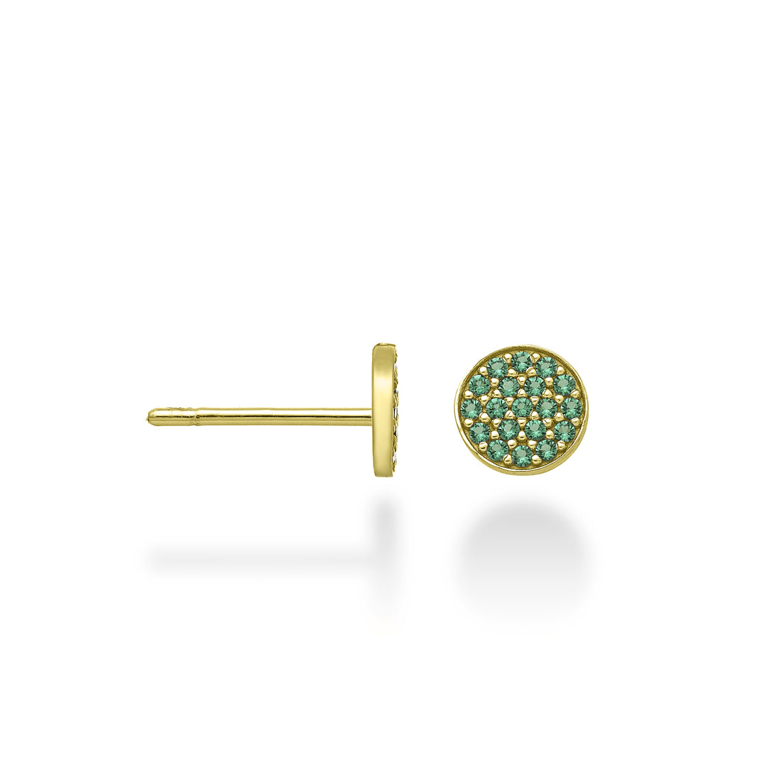 Mikiko or 18k tondo smeraldo ct.0,18 oro giallo MO5147O1SMR