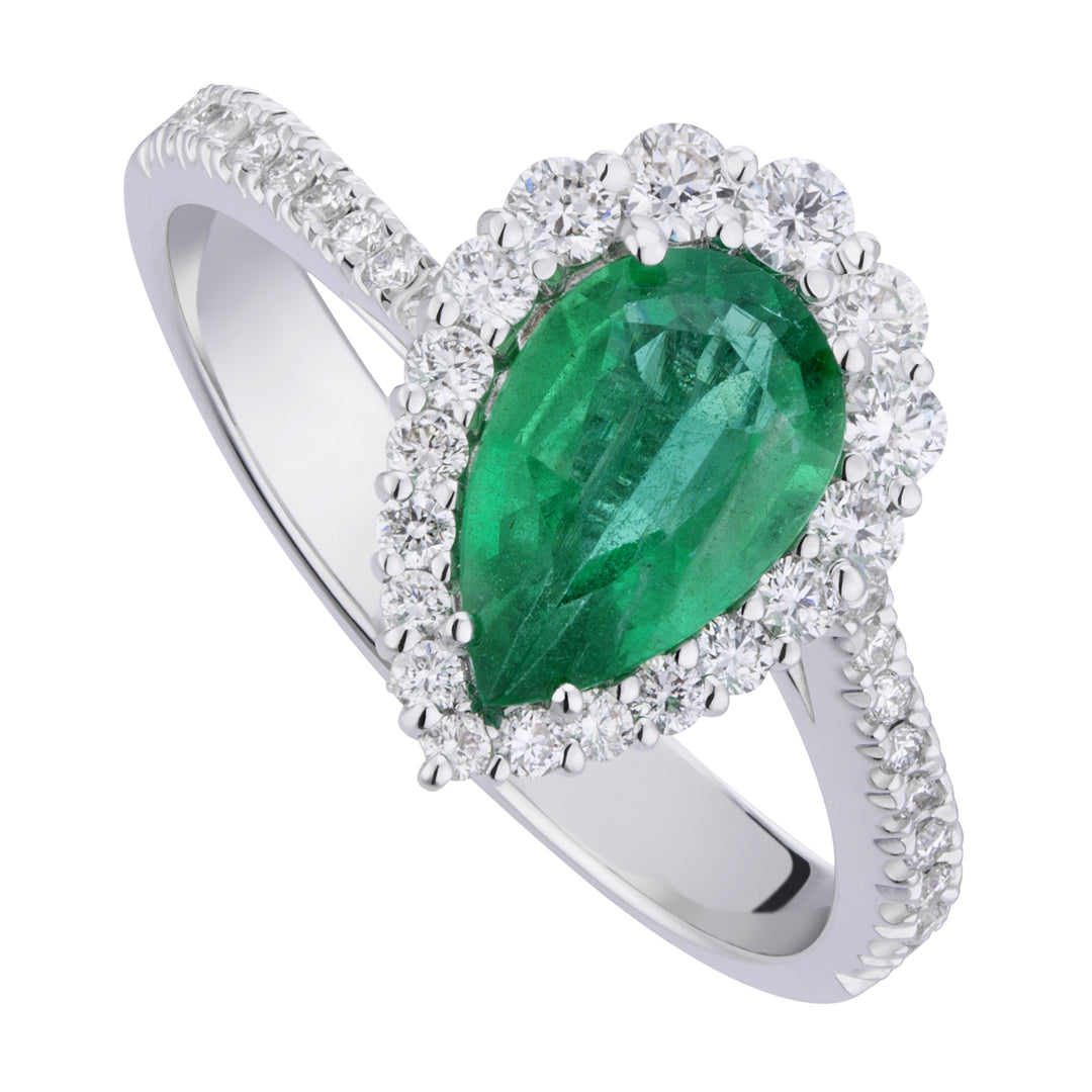 Bague Golay émeraude et diamant contraire APU329DISM-19133110069