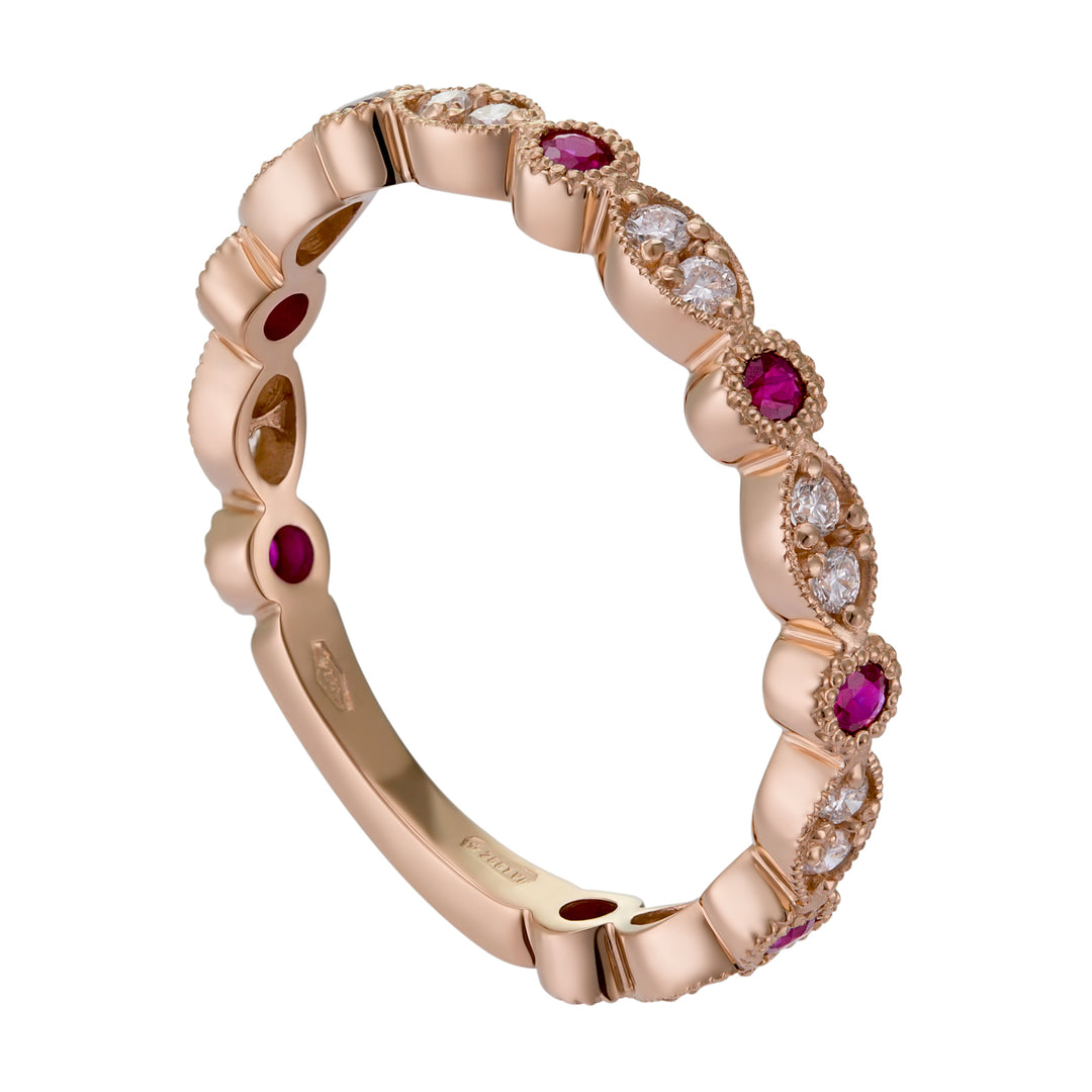 Rundes Band der World Diamond Group und Marquise-Motiv mit Stab AET026BRUDI1-18274110109