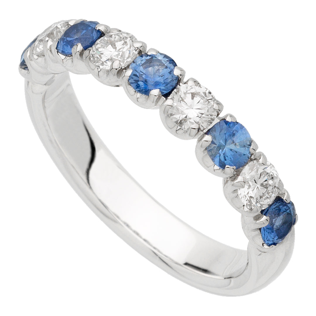 Golay Memoirering 1/2 Ring Diamanten+Saphire 1,10 ct AFP1228DBS-21084000022
