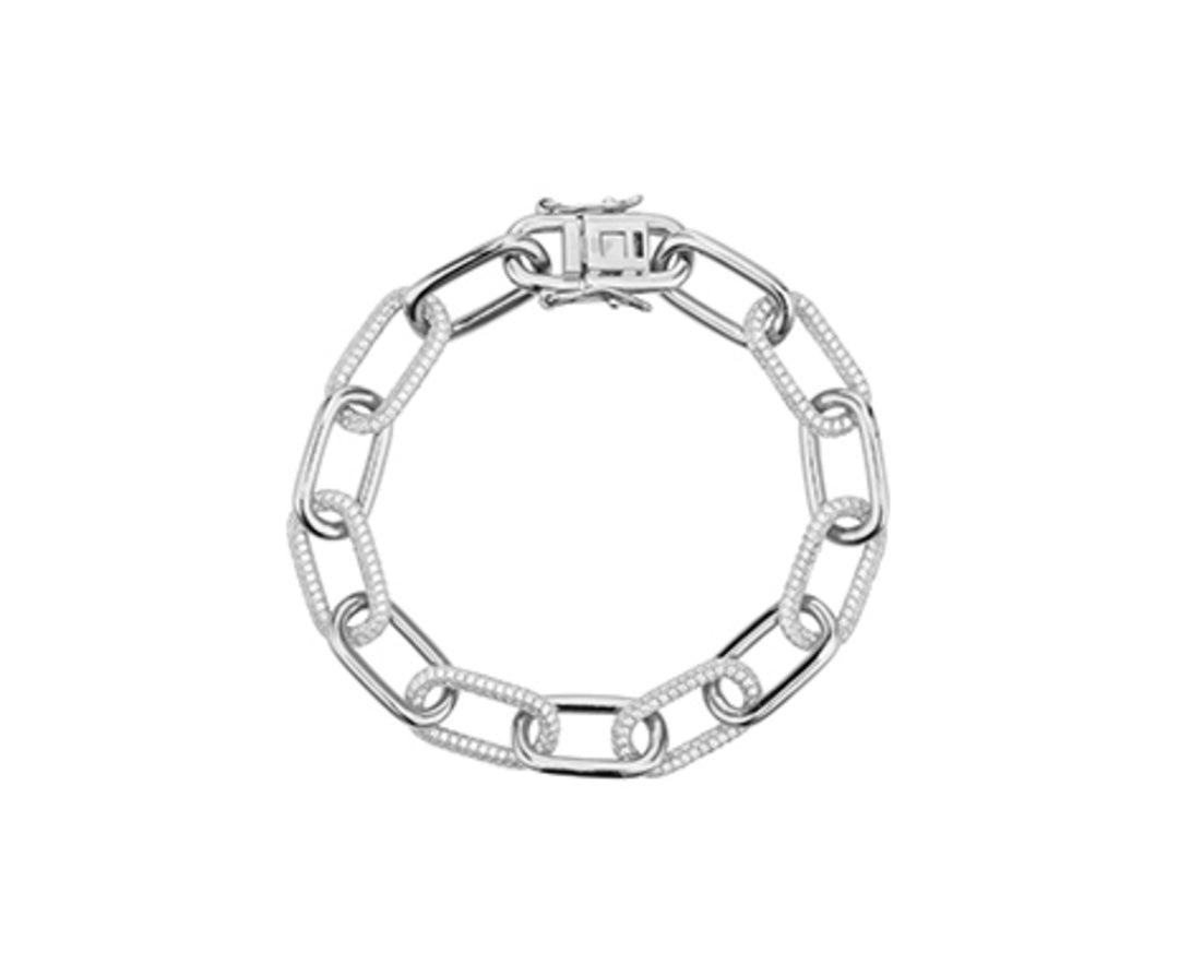 Mikiko br ag925 weiße Swarovski-Edelsteine MB7417A4BIANCO0