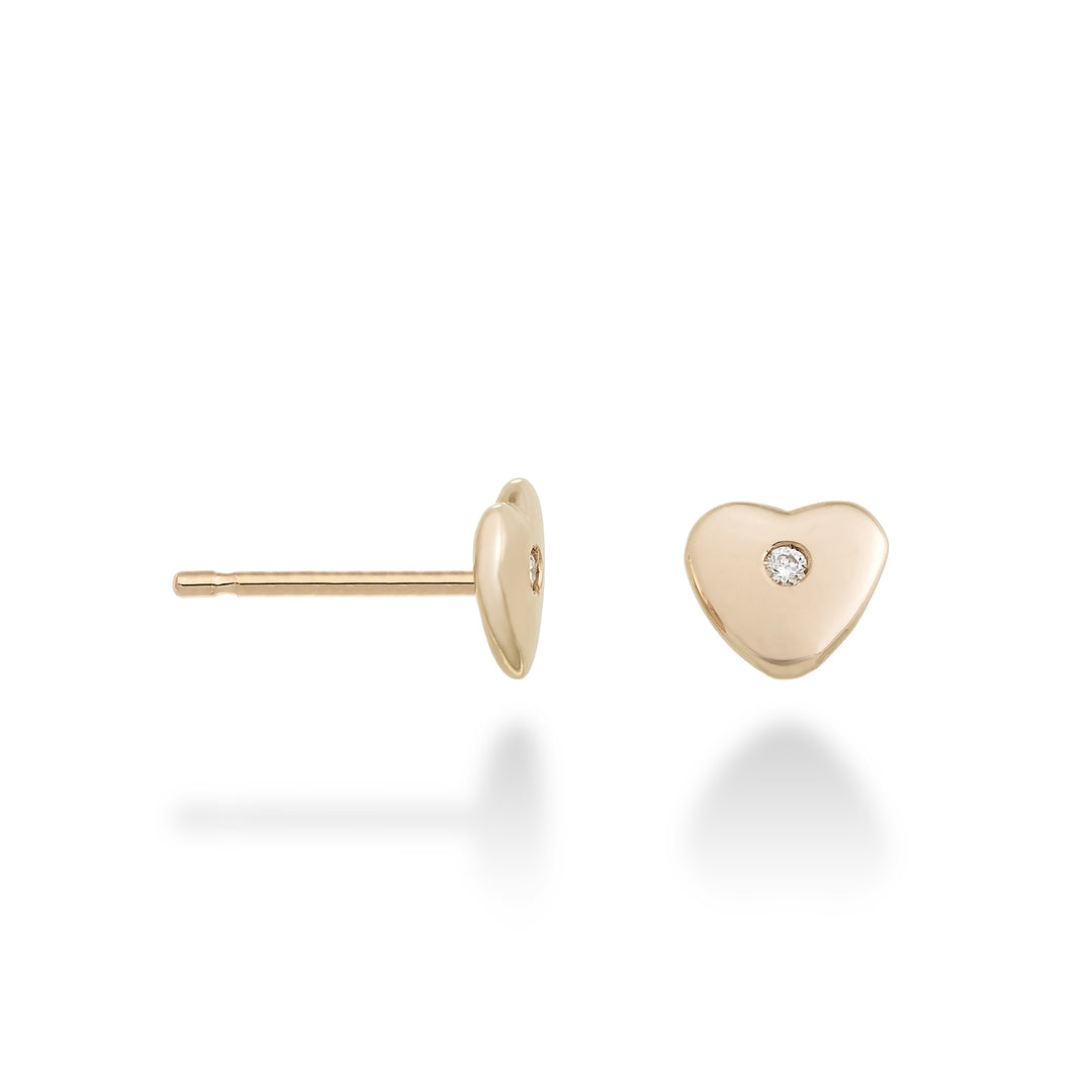 Mikiko oder 18 Karat Herz 0,02 ct Roségold MO5107O3BR002