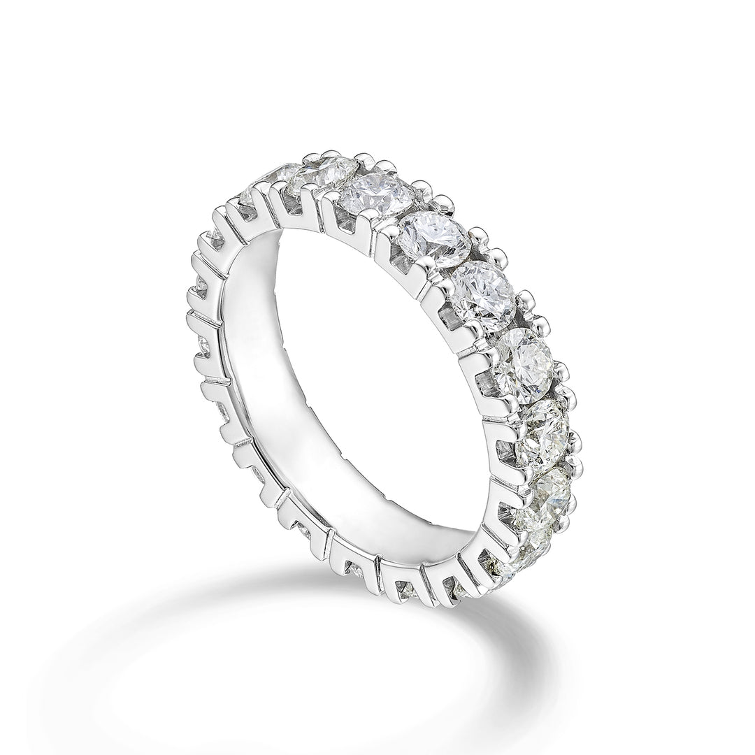 Golay bague linéaire en or blanc AETL022DI152B-23164110059