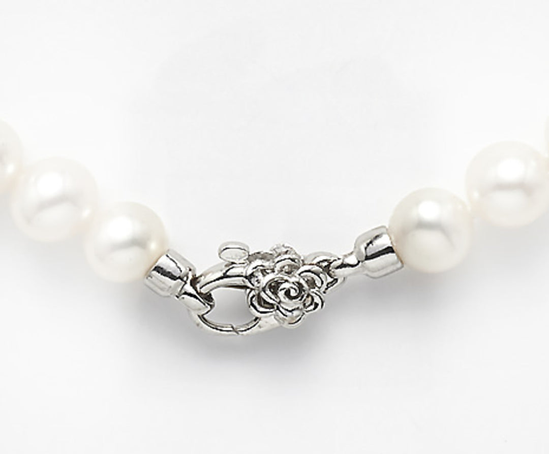 Mikiko ch 18k rosa piccola bianca MH0318O40000000