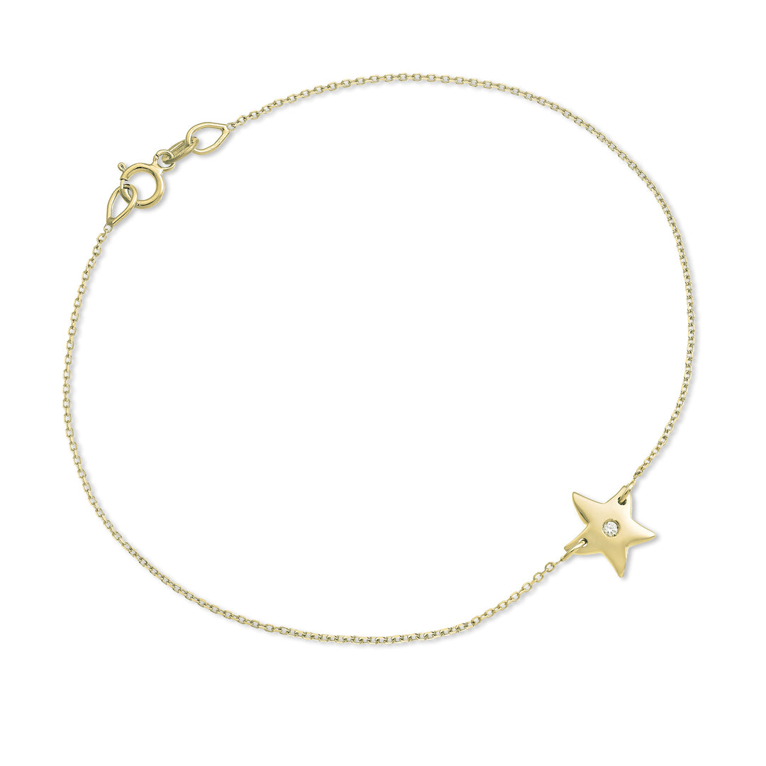 Mikiko br 18k stella marina ct.0,01 oro giallo MB5050O1BR001