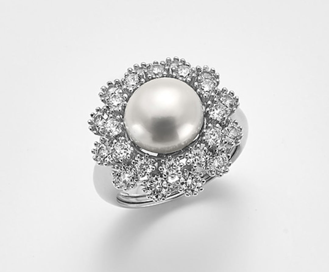 Nihama an ag925 fw bot 10,5/11 gem swarovski weiß NA7163A4BIANCO0