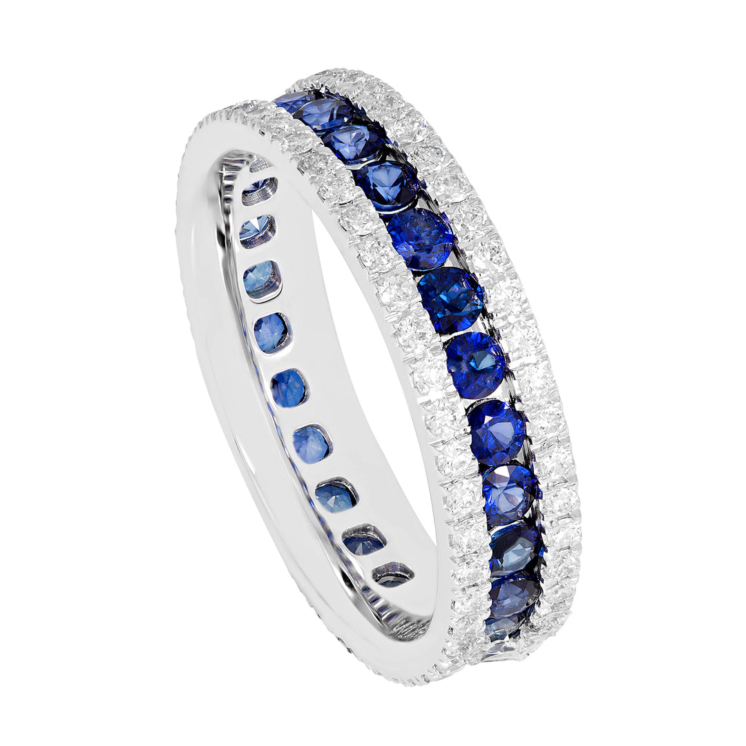 Bague Golay bleu zaff AIM0098BS-11252110053