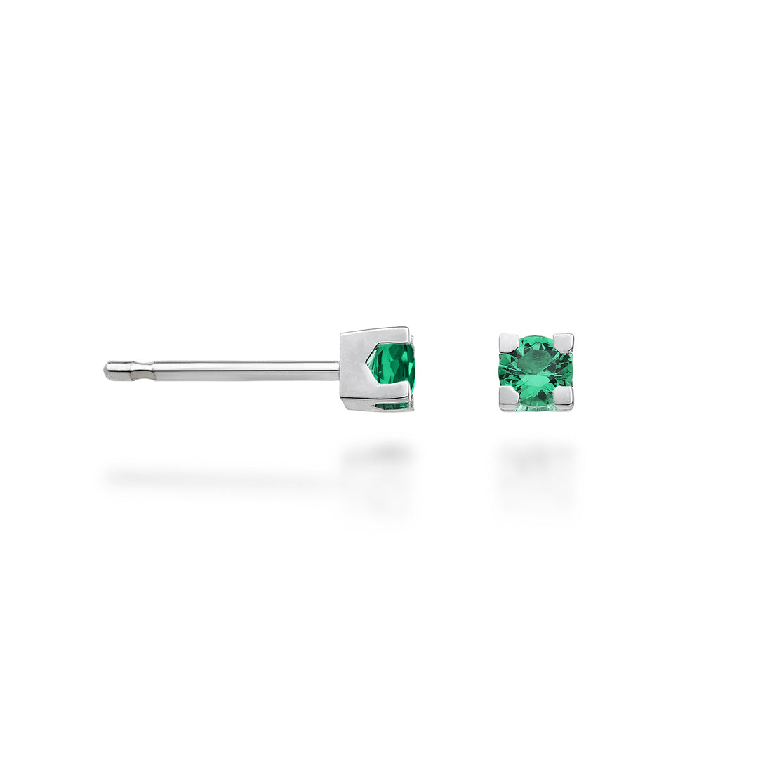 Nihama or 18k ct.0,30 smeraldo lab NO5029O4SMR