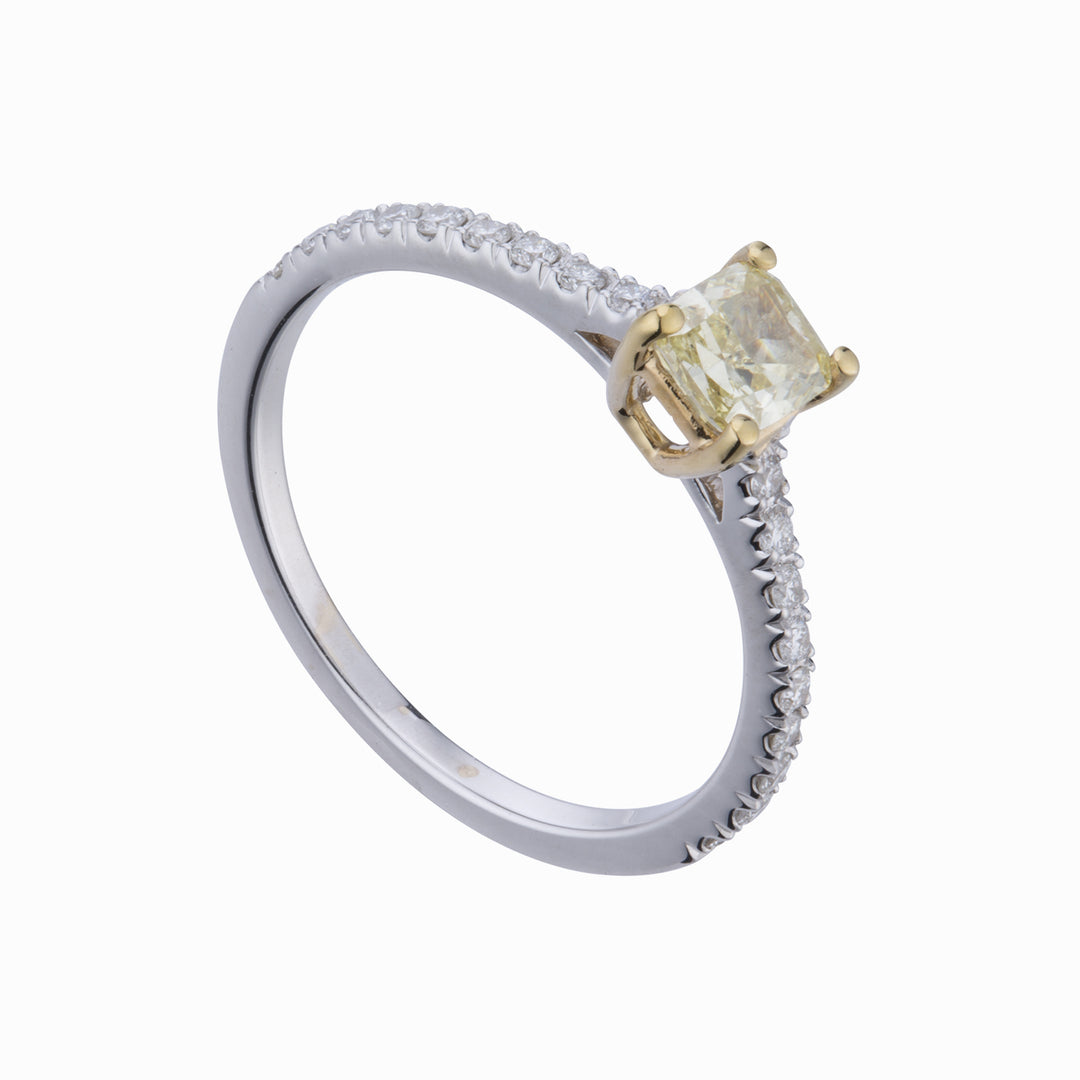 Golay anello solitario con princess fancy APRC018DIFY70-21209110030