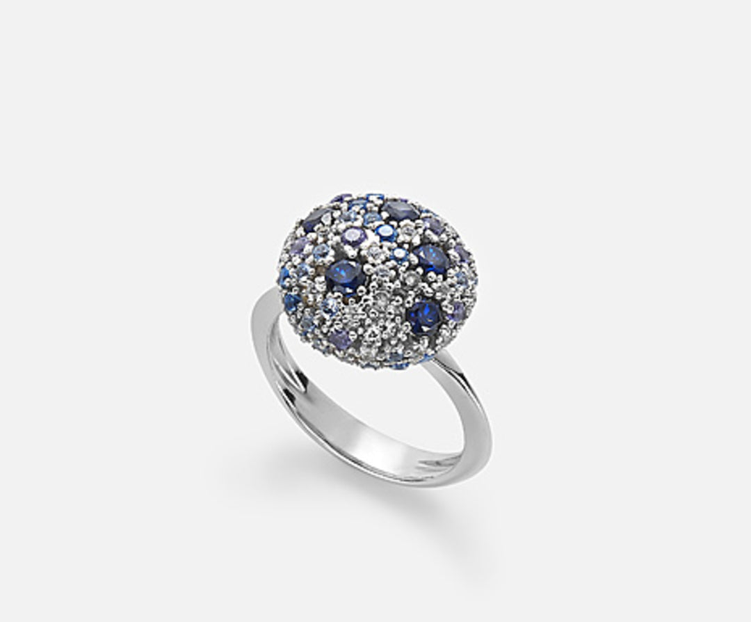 Nihama an ag925 gemmes naines bleues et bleu clair NA7172A4BLU0000