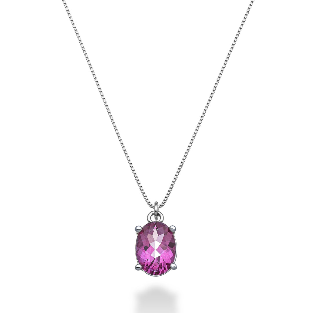 Nihama cl 18k topazio pink ovale 8x6 ct.1,40 ND5142O4TPPK