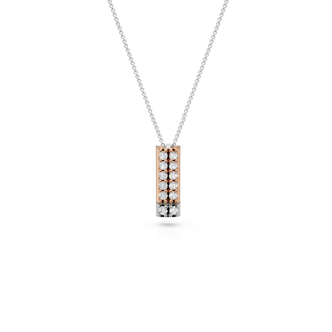 Collier pendentif allumette Golay avec tiroir 1,00cm GD647D100RB-25069110287