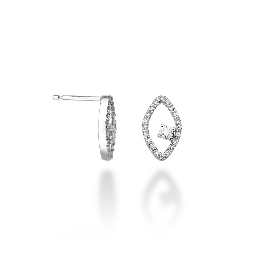 World Diamond Group oder 18 Karat ct.0,46 „Auge“ GO5140O4BR046