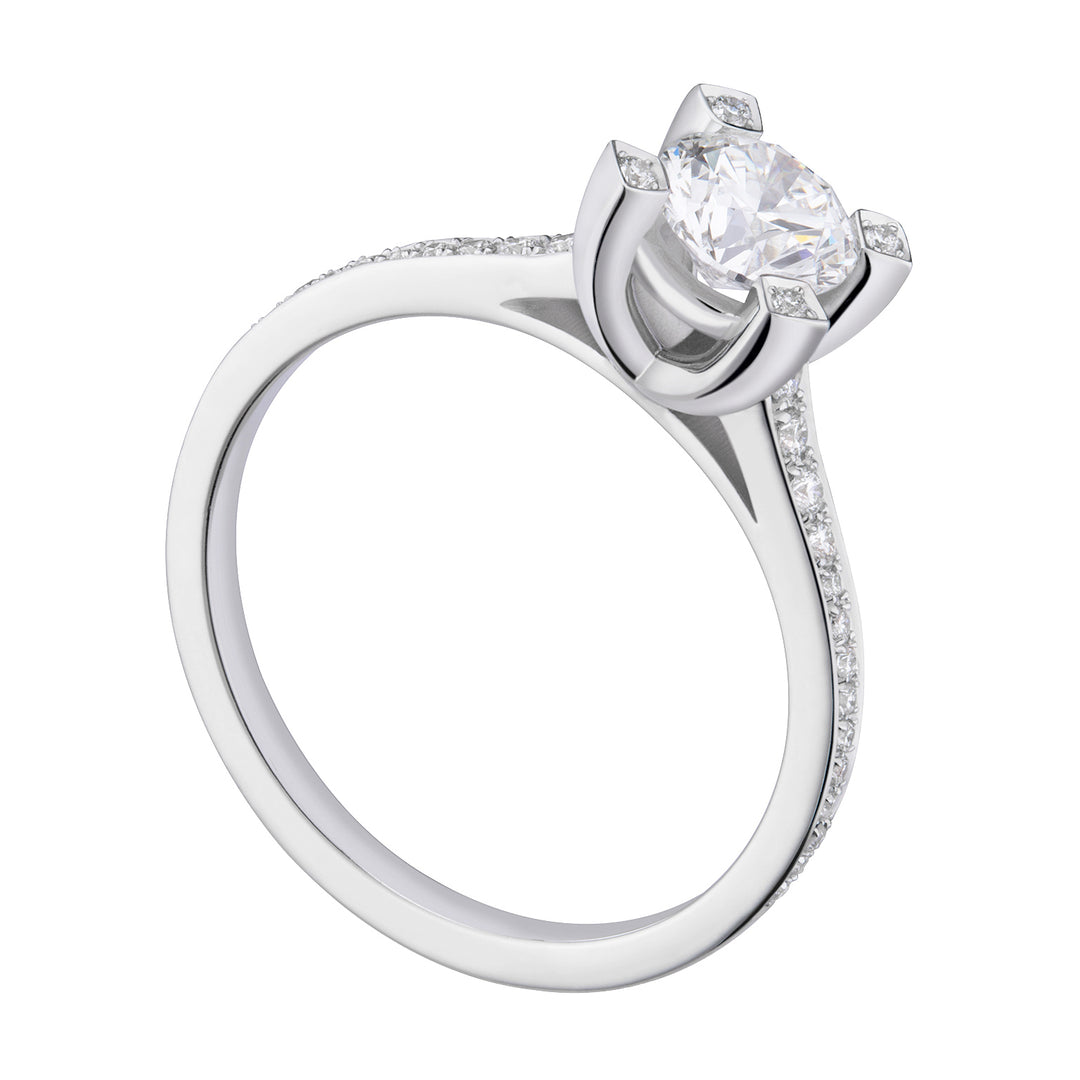 World Diamond Group ring fm griffes incas. pave&