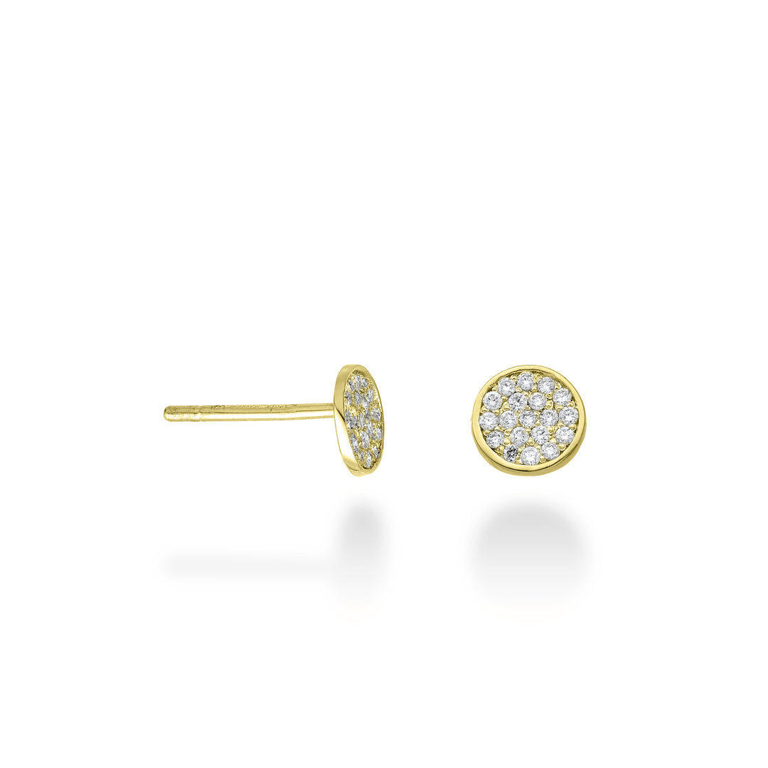 Mikiko ou rond 18 carats en or jaune 0,20 ct MO5147O1BR020
