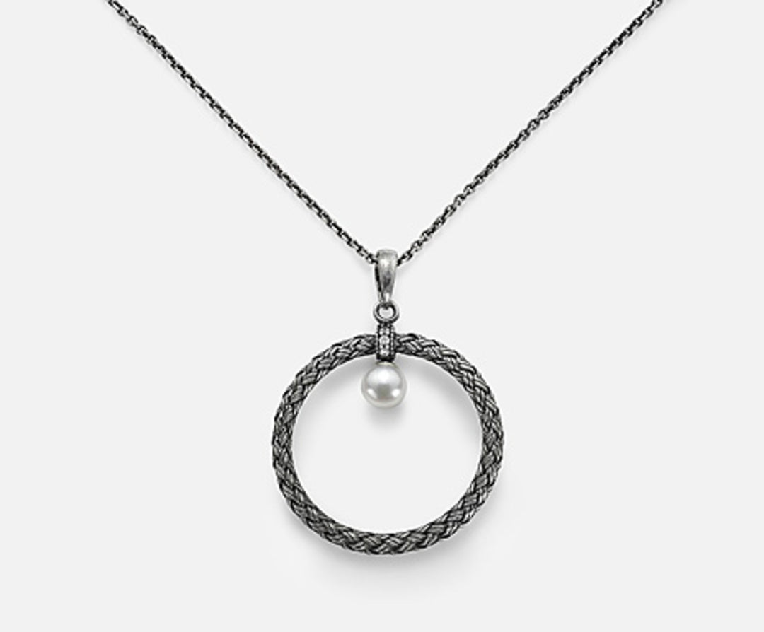Nihama cl ag925 fw 6/6,5 gem swarovski cm.80 ND7530A6FABI060
