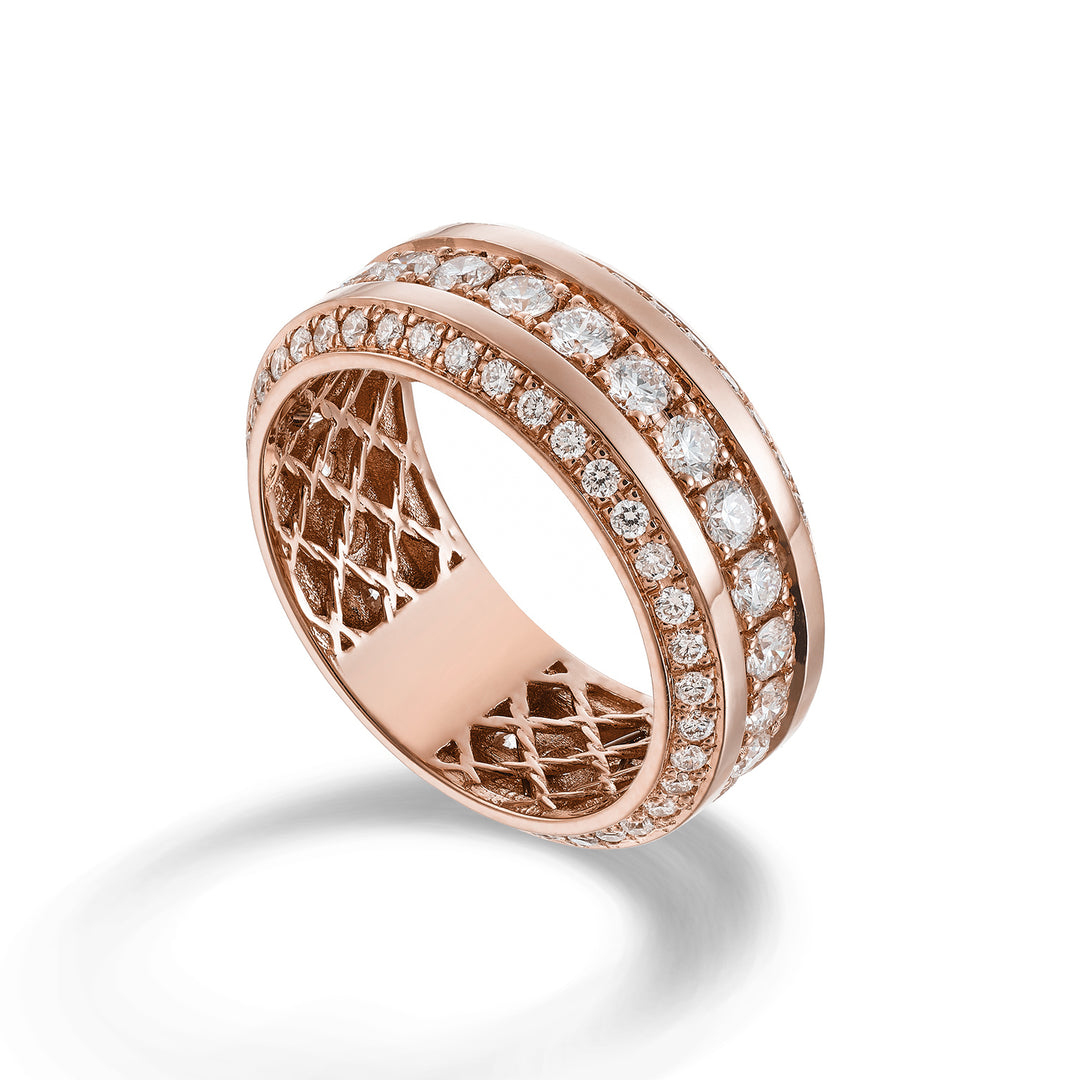 Golay light cube round girodito ring with pave diamonds ACUBET001DI1-23251110004