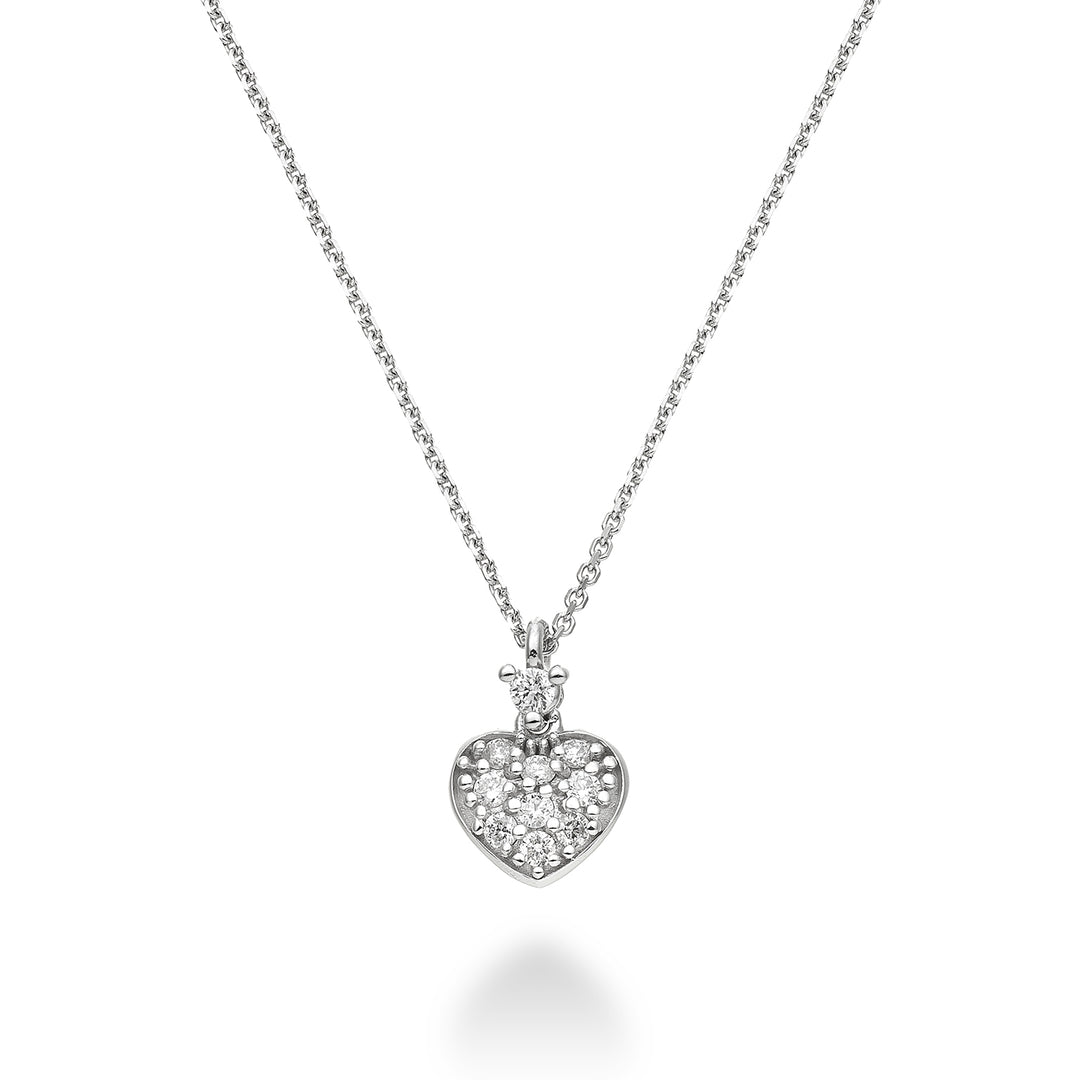 Golay cl 18k 0,15 ct coeur bombé taille 1 chat en or blanc. blanc GD5092O4BR014-1