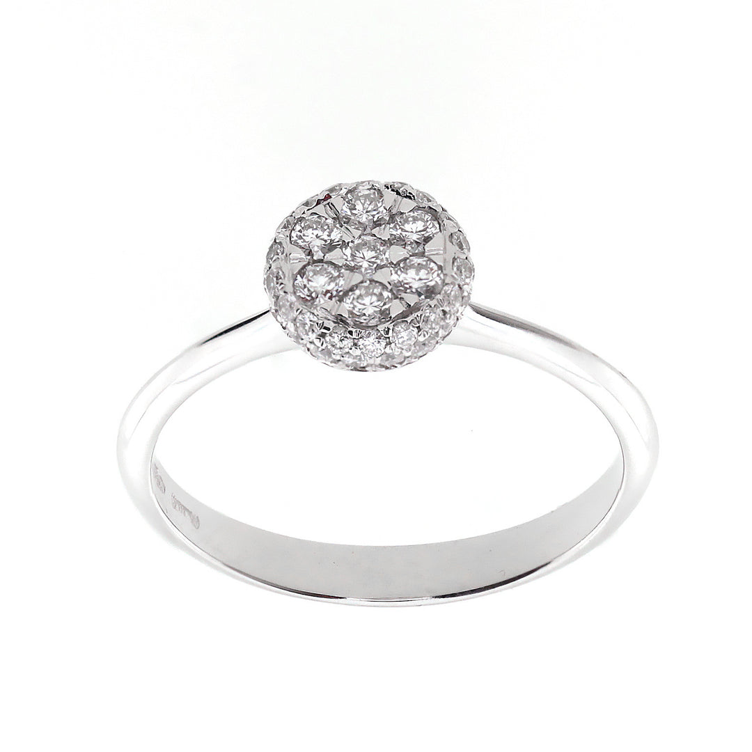 Golay-Ring Pavé weiß AGIB01-12241110005